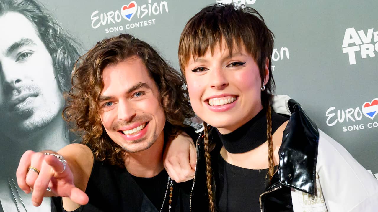 Songfestival Duo Mia Nicolai En Dion Cooper Zingt Voor Het Eerst Samen