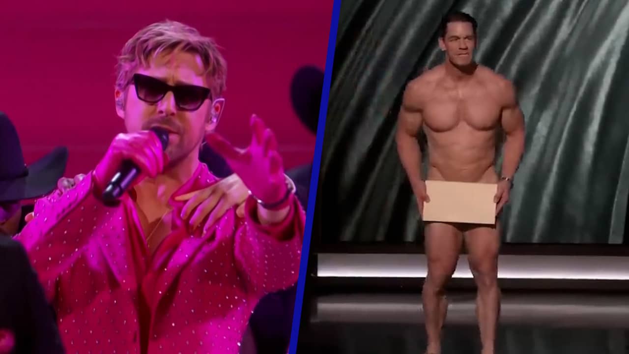 Beeld uit video: I'm Just Ken en naakte John Cena: opvallende Oscar-momenten