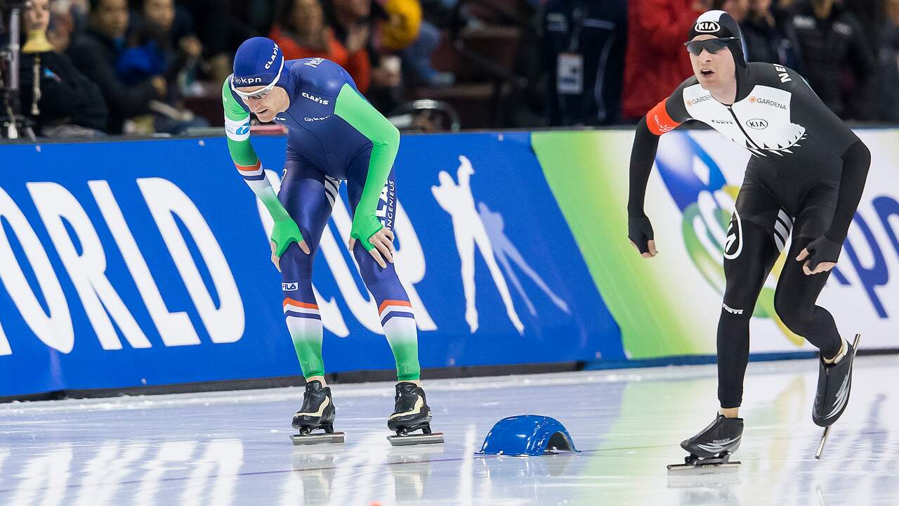 Koelizjnikov wint 1000 meter in Salt Lake City, Nuis pakt zilver Schaatsen NU.nl