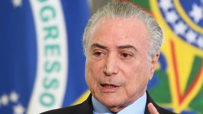 Nieuwe aanklacht wegens corruptie tegen Braziliaanse president Temer