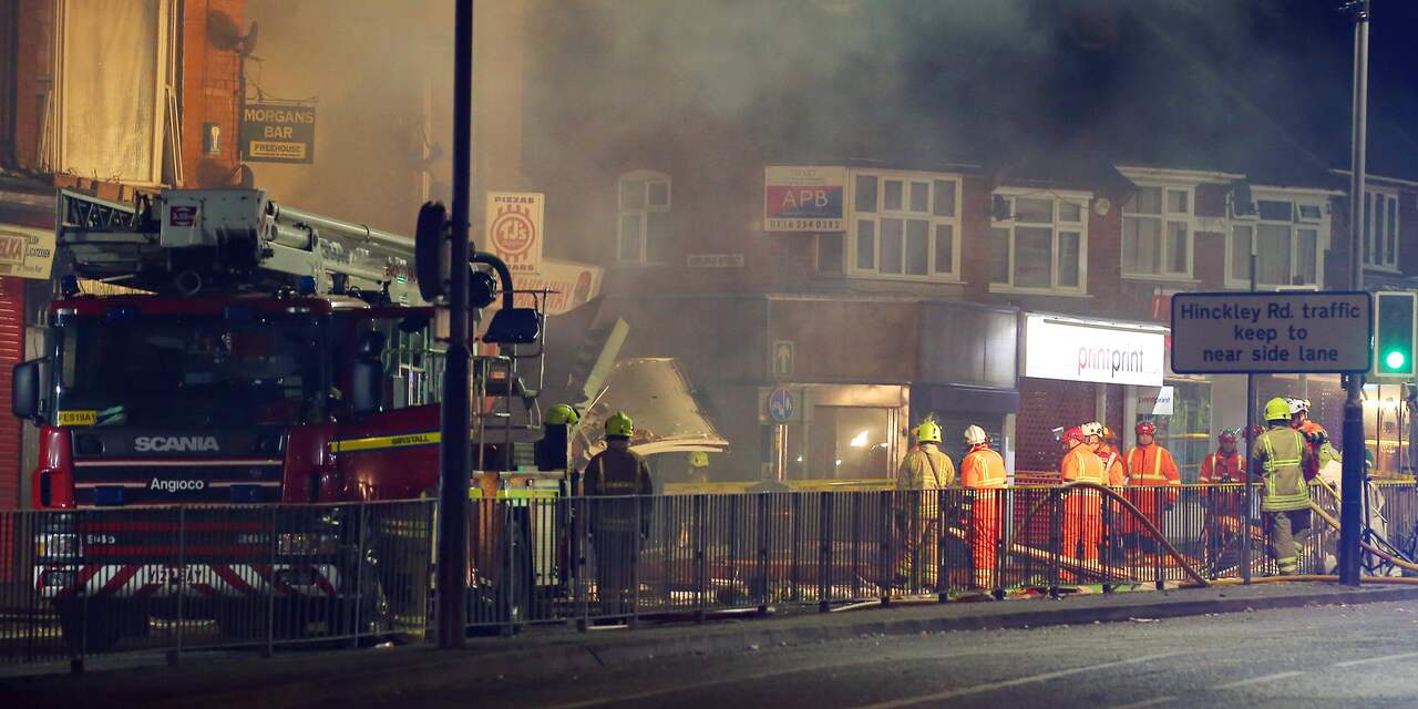 Drie mannen opgepakt voor fatale explosie in centrum Leicester