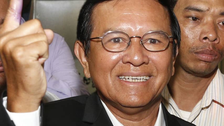 Oppositieleider Cambodja verdacht van verraad