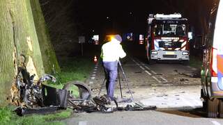 Ravage op Friese weg na dodelijk ongeval