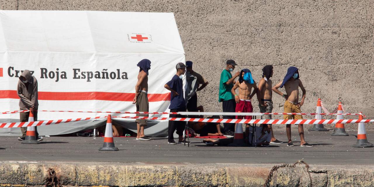 Recordaantal migranten aangekomen op Canarische Eilanden