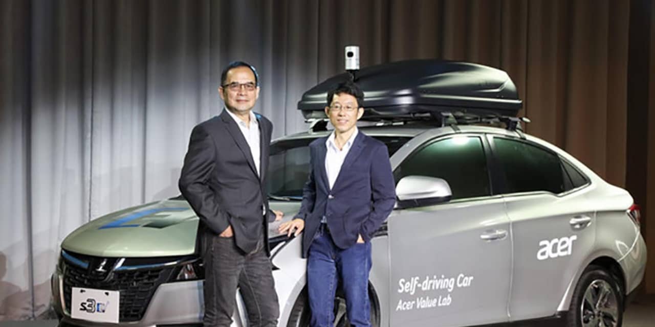 Acer en Yulon Motor presenteren conceptversie zelfrijdende auto