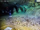 Menselijke resten van 9.000 jaar oud gevonden in onderwatergrot Mexico