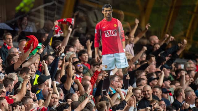 De terugkeer van Cristiano Ronaldo werd al gevierd door de supporters van Manchester United.