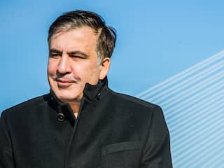 Georgische oud-president Saakasjvili in Nederland na uitzetting Oekraïne