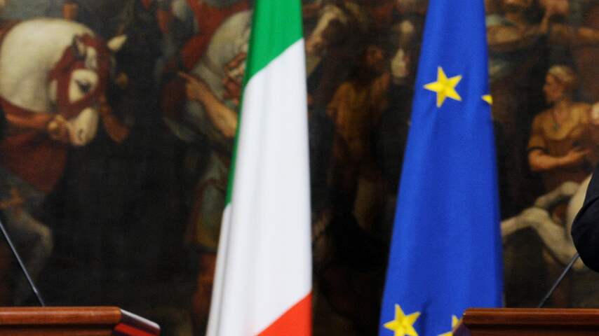 Italië EU vlag