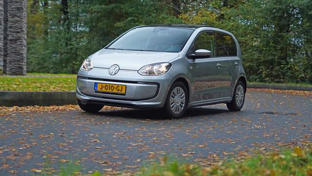 De Volkswagen e-up! voelt als een 'normale' personenauto aan.