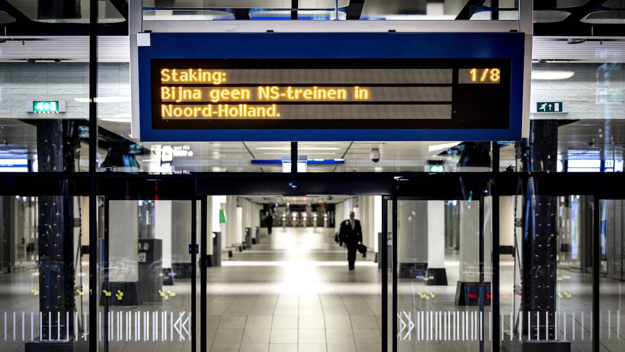 Quasi nessun treno nell’Olanda Settentrionale, solo intorno a Schiphol ci sono |  ADESSO