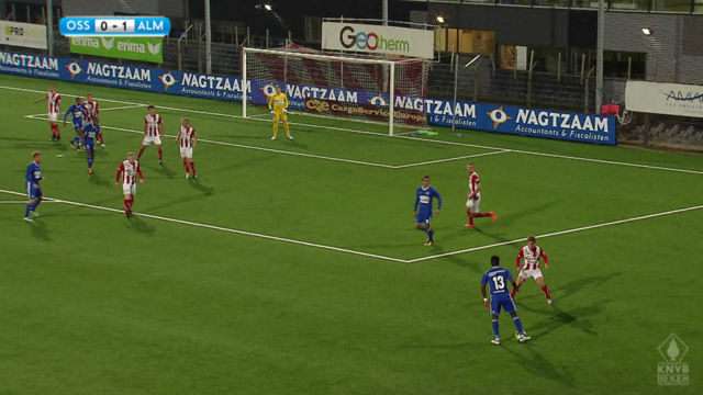 Samenvatting FC Oss–Almere City FC (0-2)