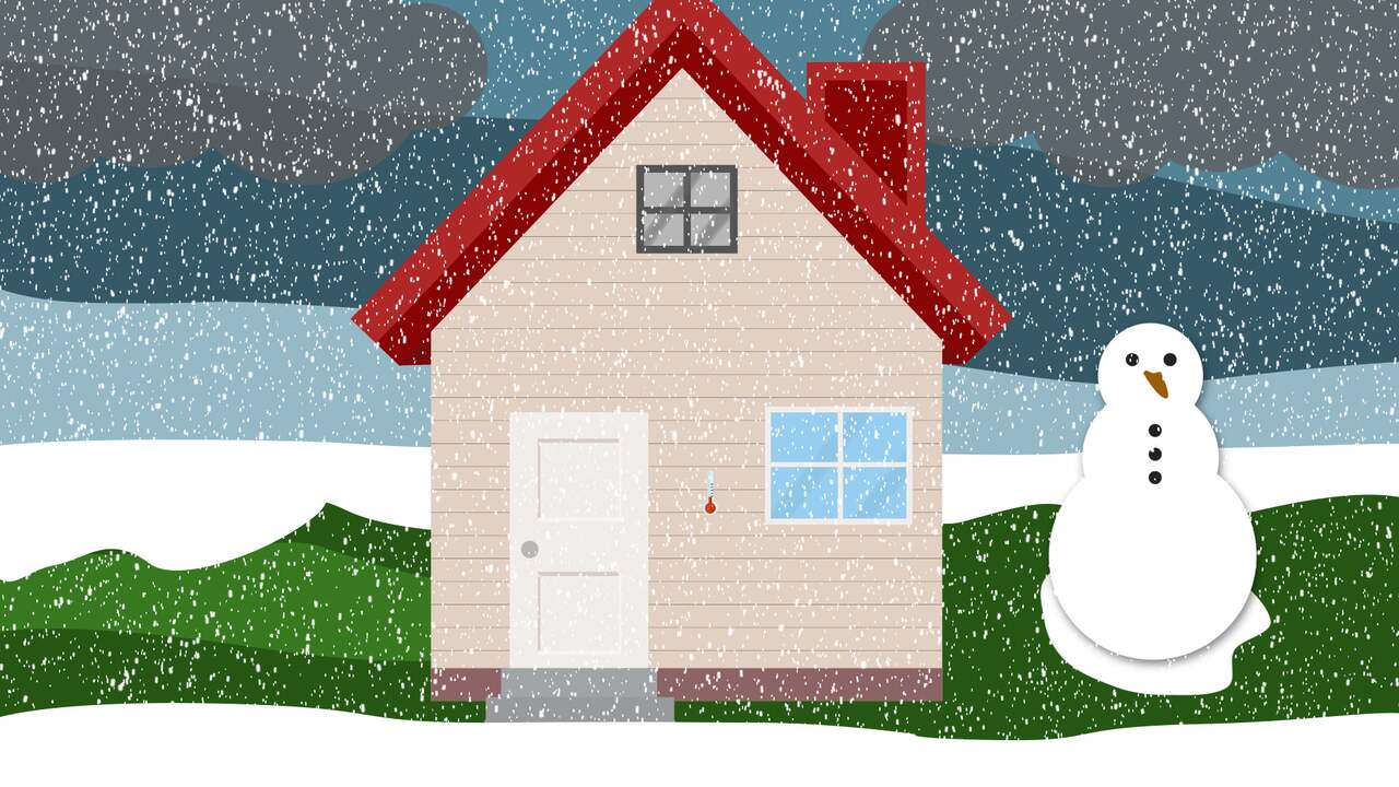 Beeld uit video: Vandaag sneeuwt het, maar dat wordt steeds zeldzamer
