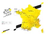 Het etappeschema van de Tour de France van 2021
