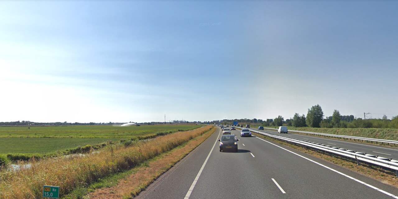 N11 richting Leiden komend weekend afgesloten vanwege werkzaamheden