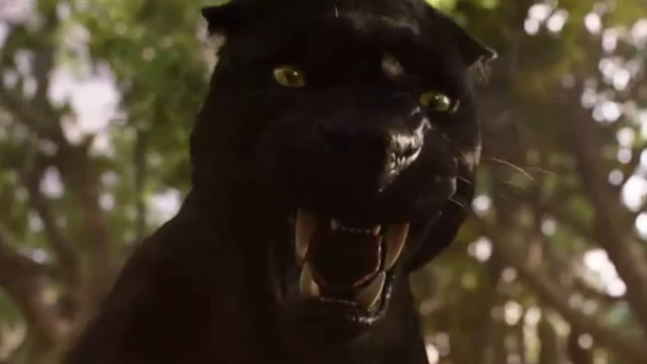 Bagheera From Disney's The Jungle Book Lifesize Cardboard Cutout