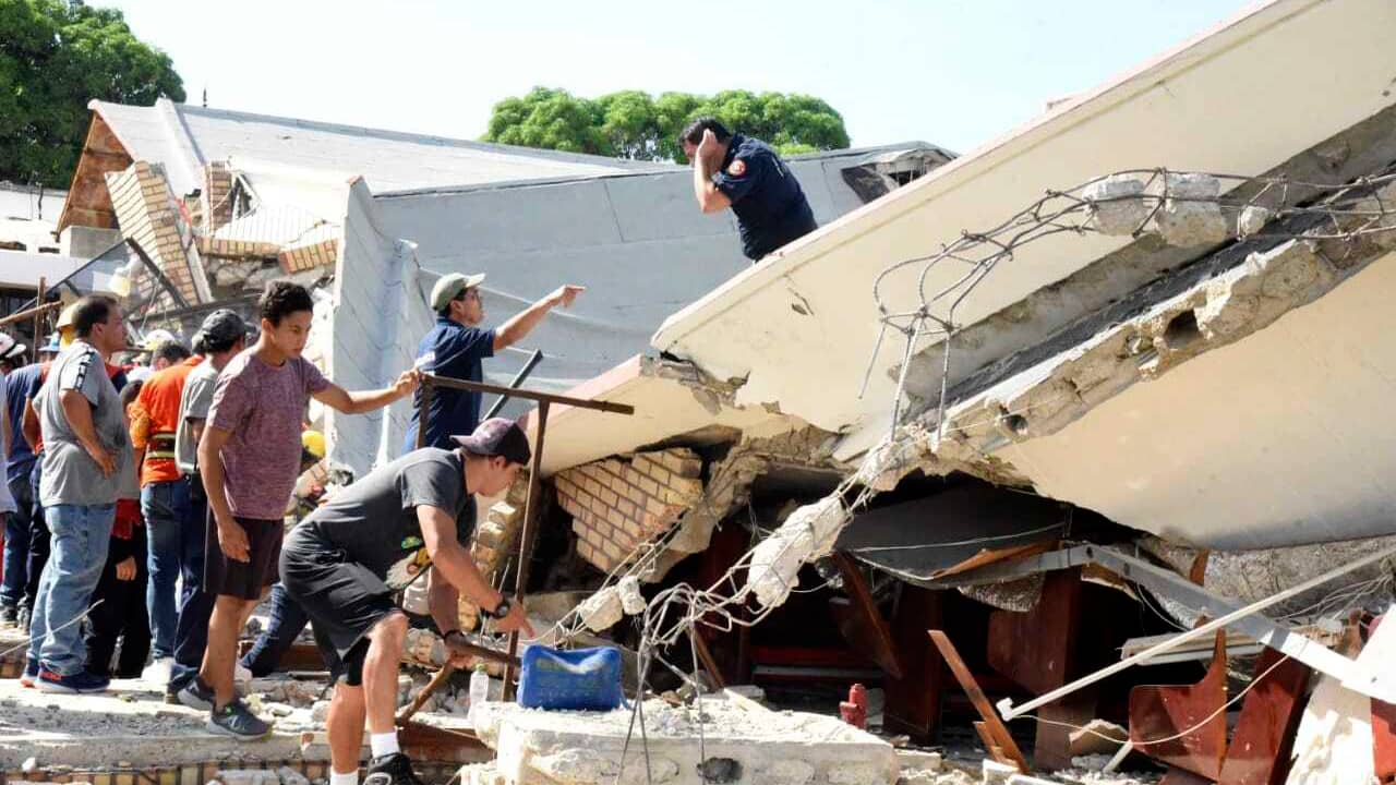 Tragic Church Roof Collapse in Mexican City of Ciudad Madero: 7 Dead, 10 Injured, and 20 Missing