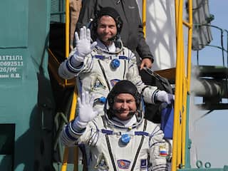 Bemanningsleden raket richting ISS werden niet nerveus van noodlanding