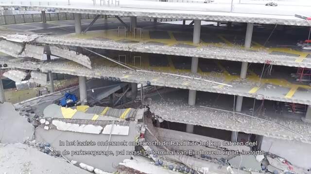 Conclusies van OVV na instorten parkeergarage in Eindhoven