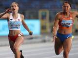 Nederlandse vrouwen grijpen naast goud op 4x100 meter bij WK estafette