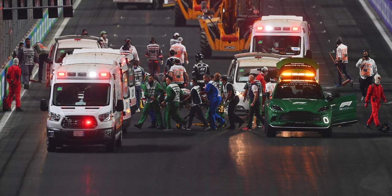 Formule 2-coureurs herstellen goed van zware crash in Saoedi-Arabië