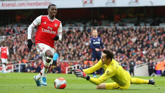 Eddie Nketiah maakte indruk in de kwalificatiereeks voor het EK.