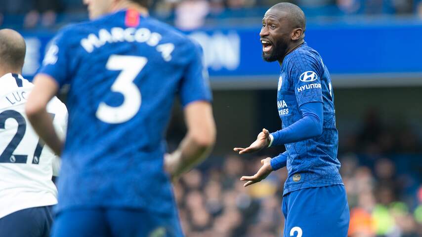 Chelsea-verdediger Rüdiger na uitblijven straf: 'Racisme heeft gewonnen'