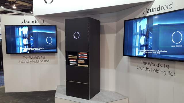 Wasvouwrobot Laundroid