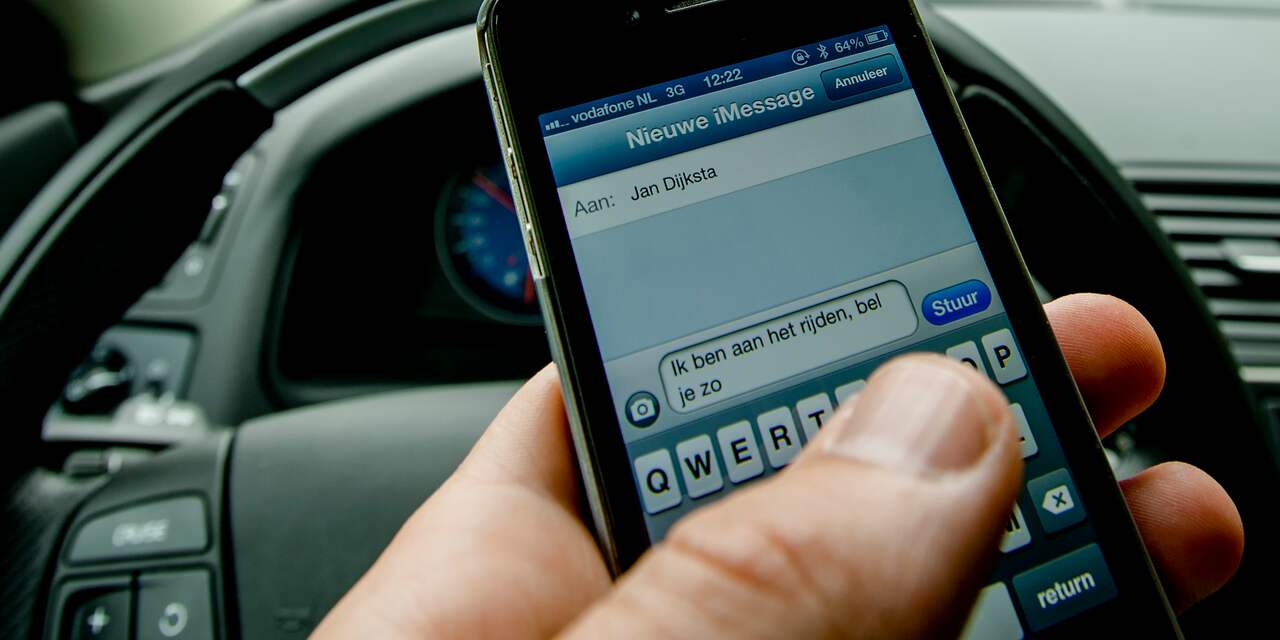 slogan Huisdieren Graan boete telefoneren achter het stuur 2018 valuta Compatibel met Frustratie