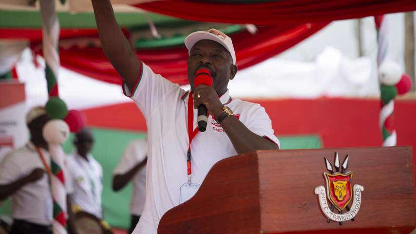President van Burundi Nkurunziza overlijdt na hartaanval