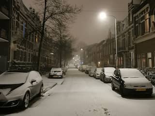 Voor het eerst in ruim tien jaar een sneeuwstorm in Nederland