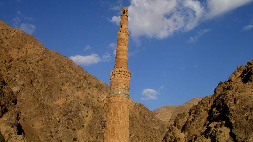 Beroemde minaret in Afghanistan bedreigd door overstromingen