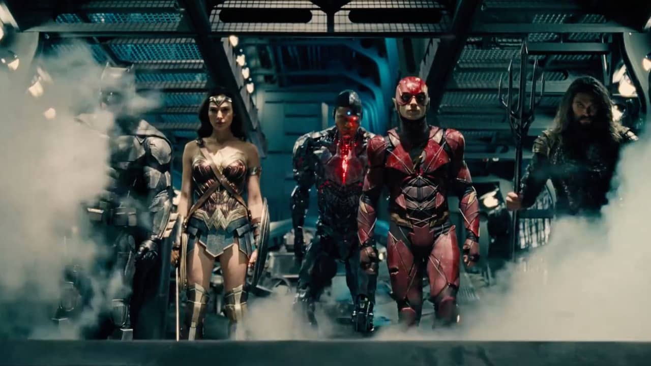 Beeld uit video: Batman, Wonderwoman en The Flash in eerste trailer Justice League