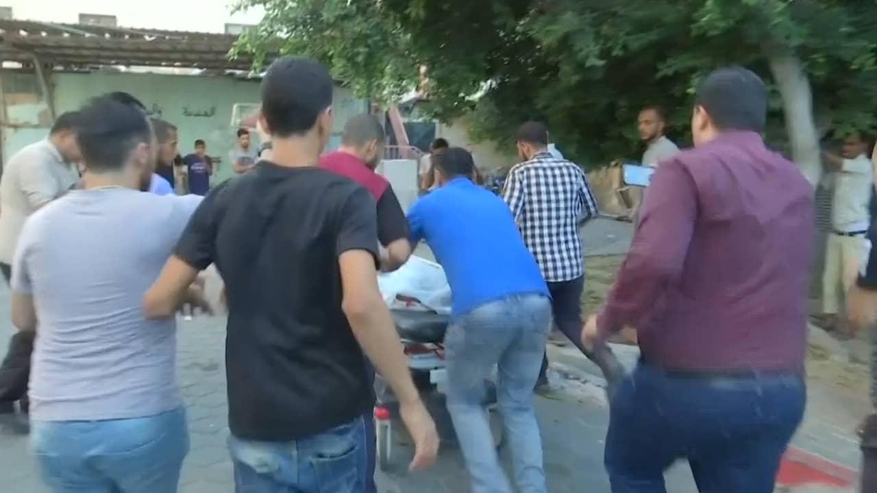 Beeld uit video: Weer doden na protesten Palestijnen bij grenshek Gaza