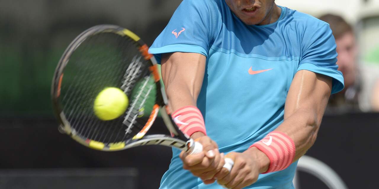 Nadal in drie sets langs Tomic in Stuttgart