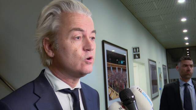Beeld uit video: Wilders had vooral in Rotterdam meer zetels verwacht