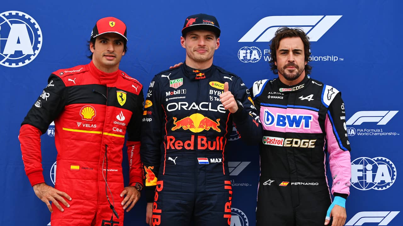 Ontbering laat staan koppeling Superieure Verstappen pakt pole in natte kwalificatie voor GP Canada |  Formule 1 | NU.nl