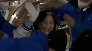 Chinese astronauten na zes maanden terug op aarde