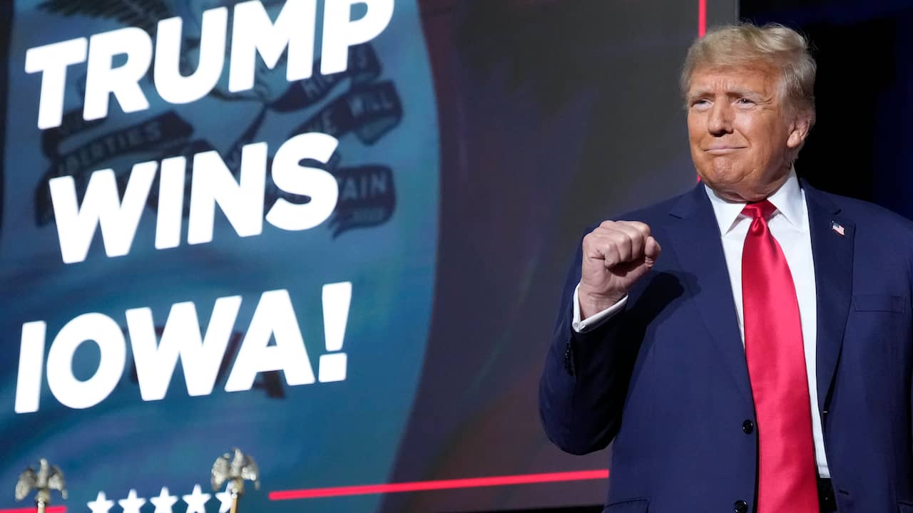 Donald Trump begins the US primaries with a huge win in Iowa |  American Elections