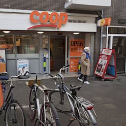 Coop-supermarkt verdwijnt steeds verder uit het straatbeeld