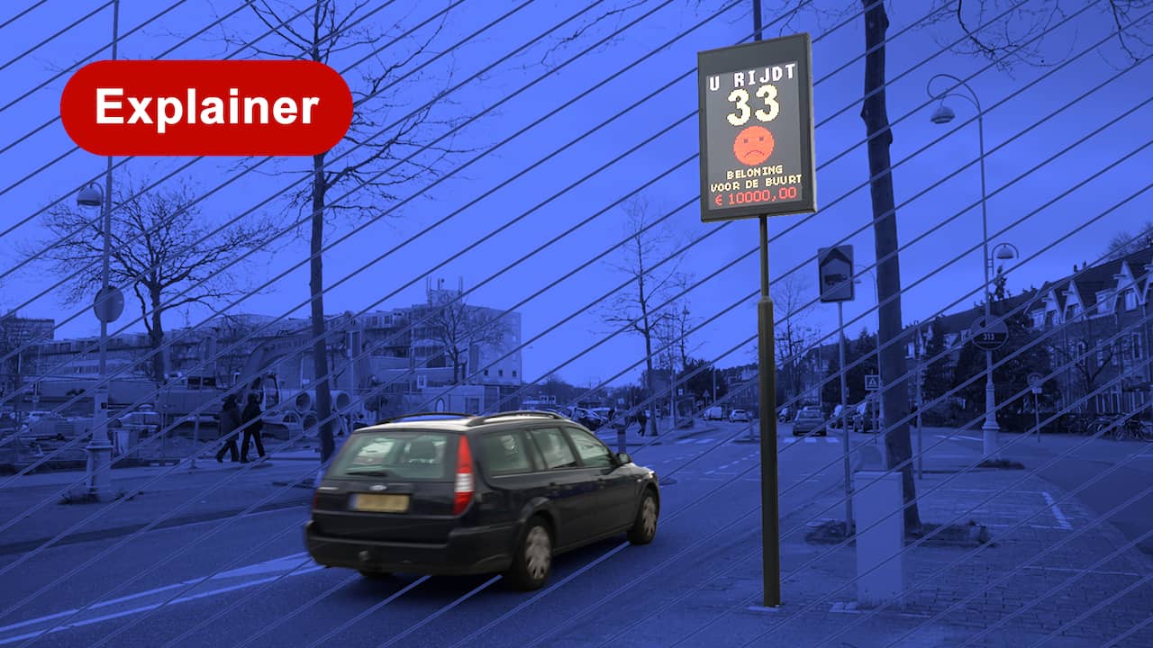 Beeld uit video: Snelheidscamera levert geld op: waarom belonen in het verkeer werkt