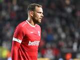 Ongelukkige rol Vincent Janssen in verloren topper met Royal Antwerp