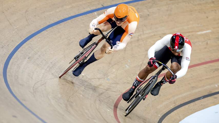 Baanwielrenner Lavreysen Verovert Voor Vijfde Jaar Op Rij WK-goud Op ...