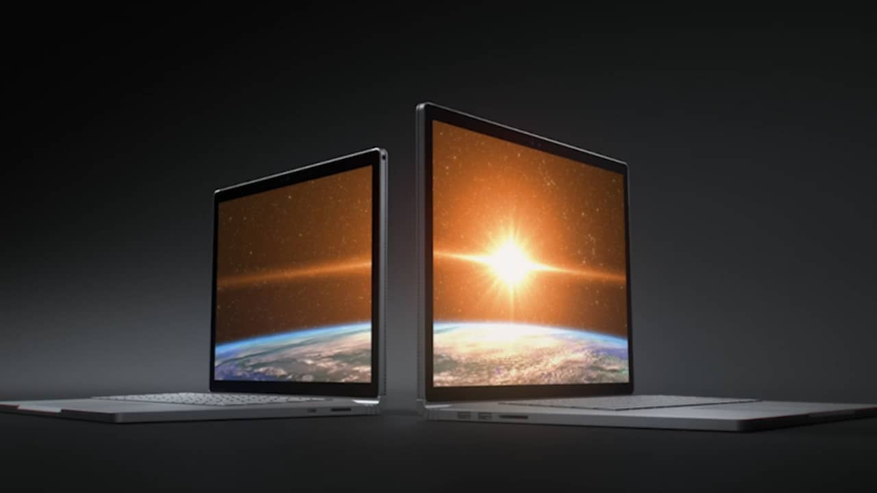 Beeld uit video: Microsoft introduceert Surface Book 2