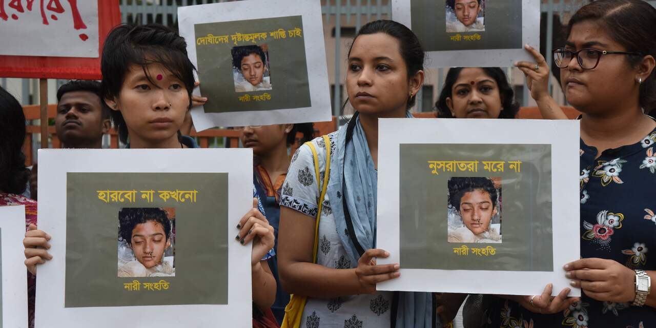 Doodstraf voor zestien Bengalezen die studente levend verbrandden