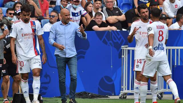 Peter Bosz wist opnieuw niet te winnen met Olympique Lyon.