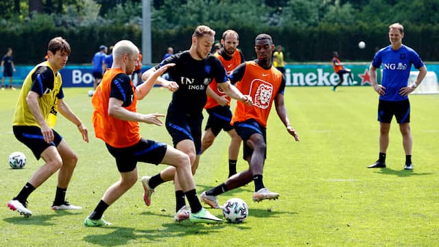 Oranje trainde woensdag één keer.