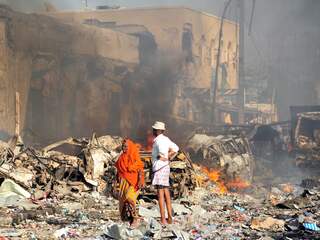 Meer dan 230 doden door bomaanslagen in Somalië