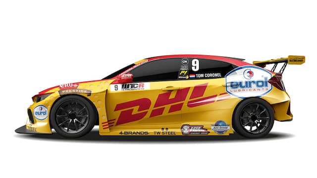De Honda Civic van Boutsen Ginion Racing