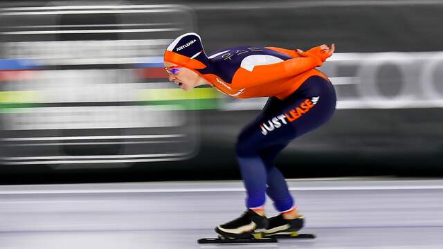 Liveblog NK afstanden: Goud De Jong, Verweij en Ter Mors op openingsdag